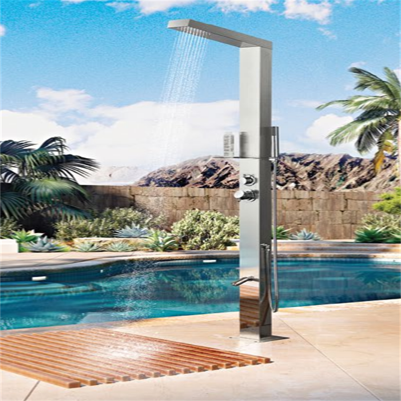 New Product rust-resisting stainless steel outdoor shower garden shower outdoor shower set